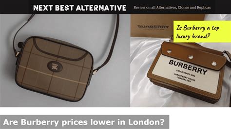 cheaper version of burberry|cheapest thing at burberry.